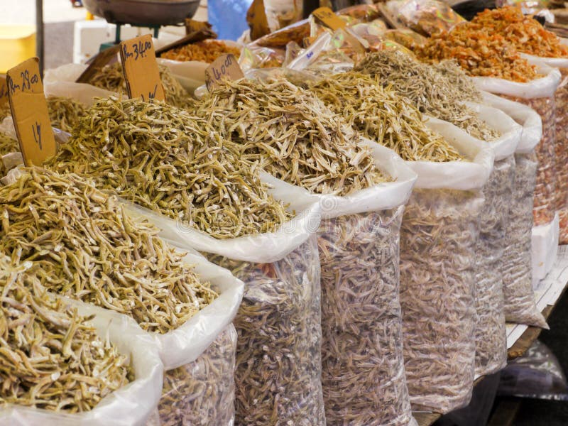 Dried fish royalty free stock images