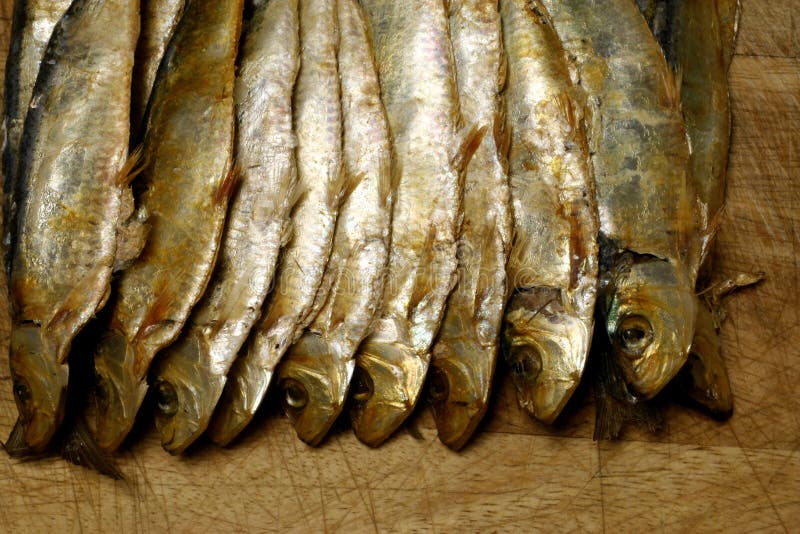 Dried Fish stock photography