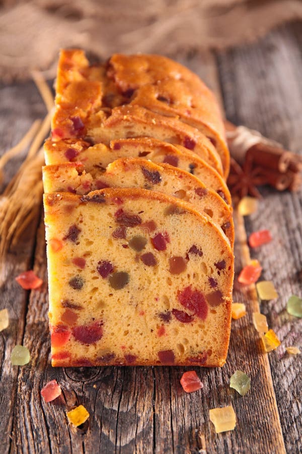 Dried fruit cake stock image. Image of dessert, christmas 60528017