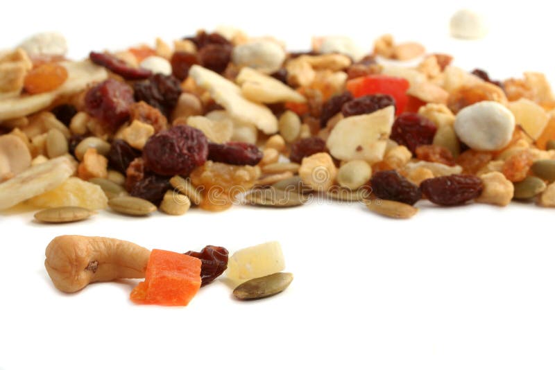 Dried fruit, nut and seed mix