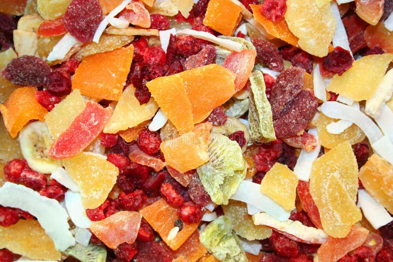 Dried fruit slices