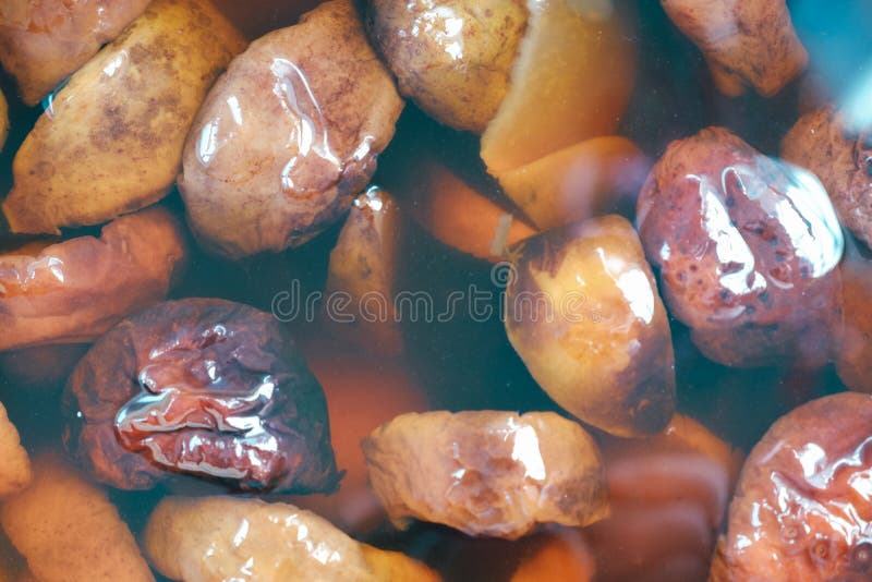 Dried Fruits Compote. Background. Compote with Dried Fruits from Apples