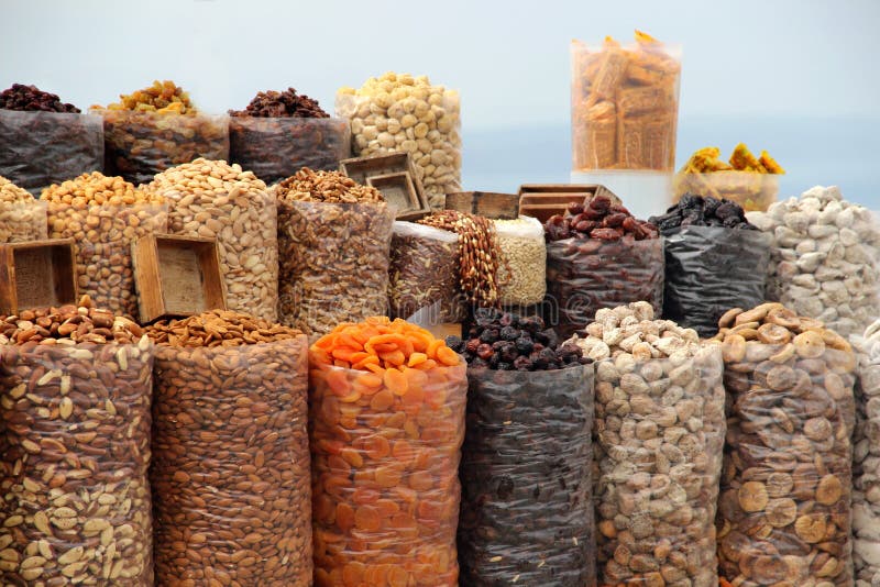 Dried fruits and nuts royalty free stock photos Dried fruits and nuts royalty free stock photos