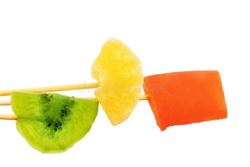 Dried Fruits on White Background Stock Photo Image of white, fruit