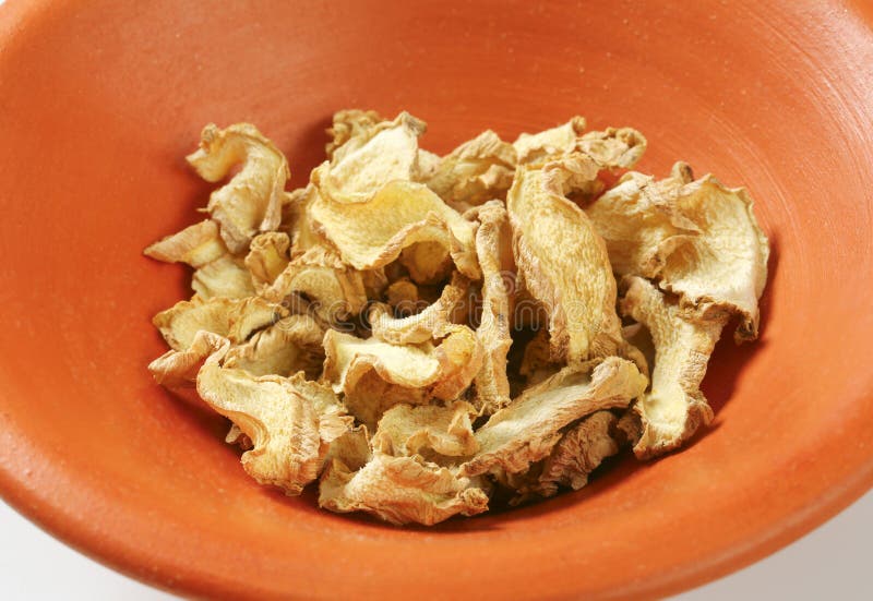 Dried ginger slices stock photo. Image of delicacy, root 53541686