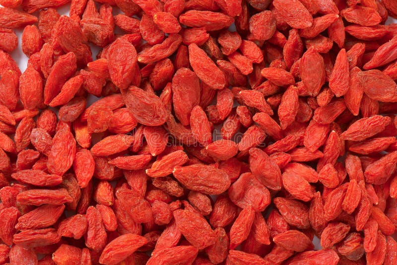 Red dried goji berries stock photo. Image of goji, healthy 35438692