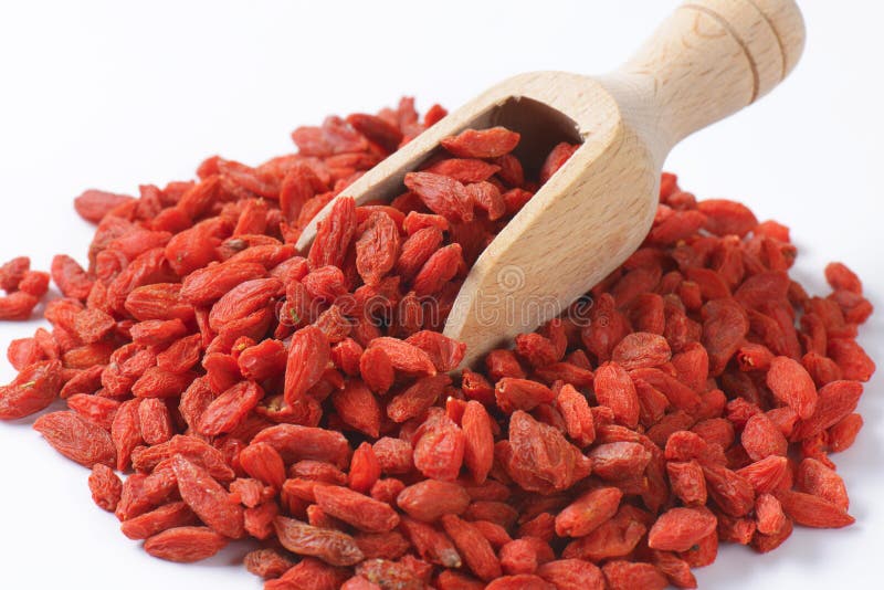 Dried goji berries stock image. Image of edible, goji 61545545
