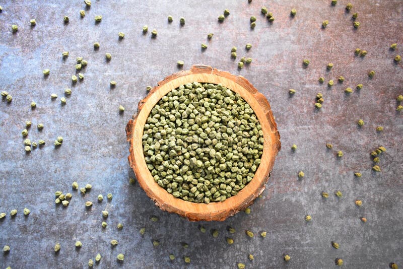 Dried green Chickpeas stock image. Image of egyptian 209777981