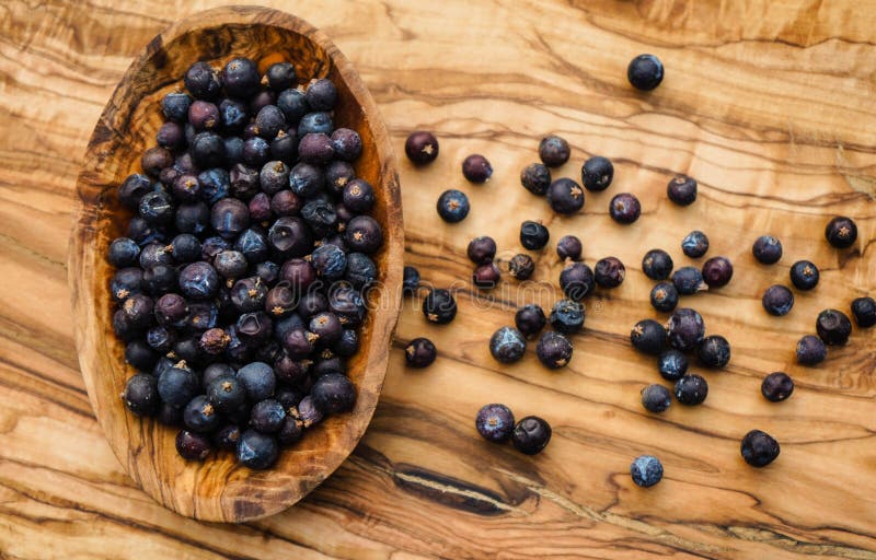 Dried juniper berries stock image. Image of cooking 198363367