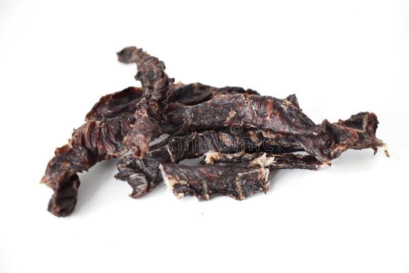 Dried meat beef jerky stock photo. Image of soil, dessert 203442512