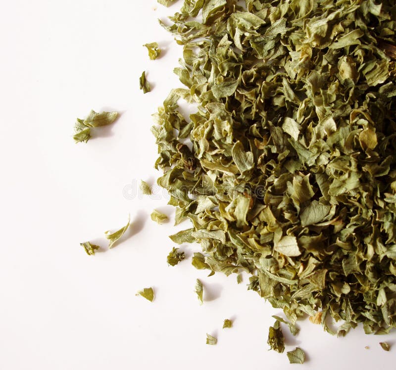 Dried parsley flakes stock image. Image of flavour, herbal 504439