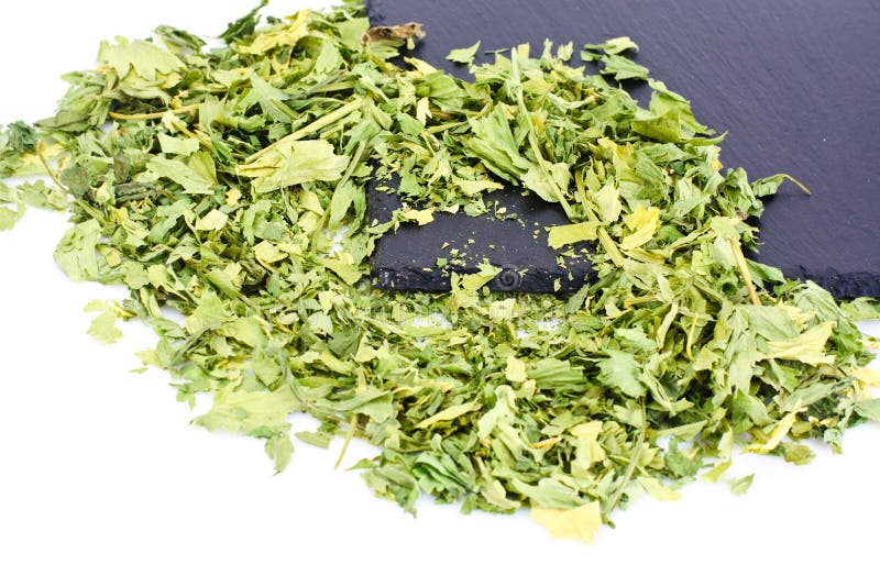 Dried Parsley Seasoning stock photo. Image of plant, spice 69188894