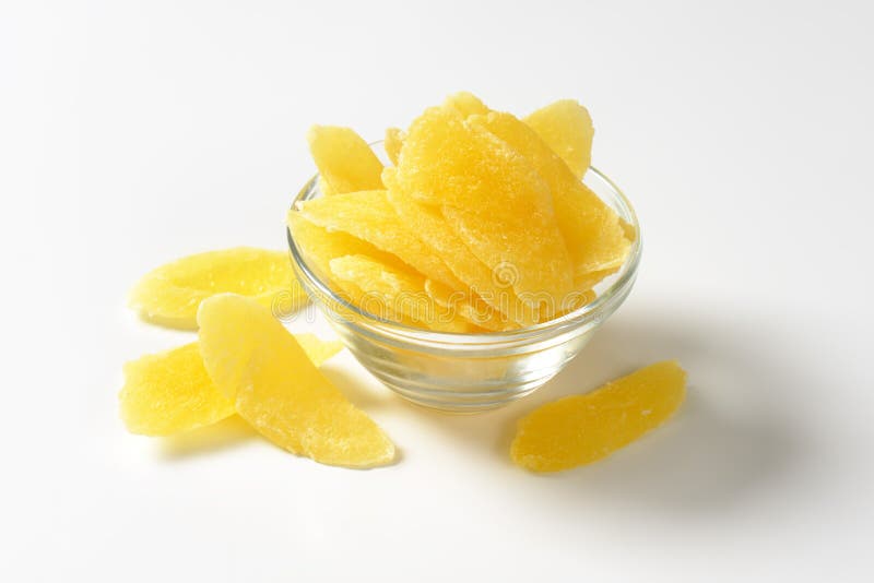 Dried pineapple slices stock photo. Image of organic 108880626