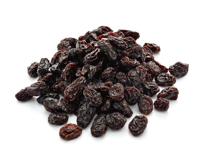 Dried raisins stock photo. Image of isolated, sugary 34466524