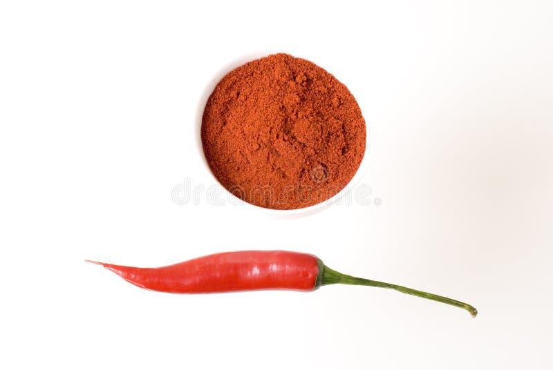 Dried red paprika stock photo. Image of ingredients, spice 9489786