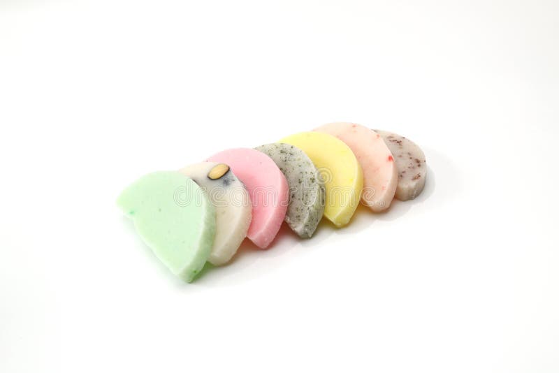 Dried Rice Cakes in a White Background Stock Photo Image of isolated