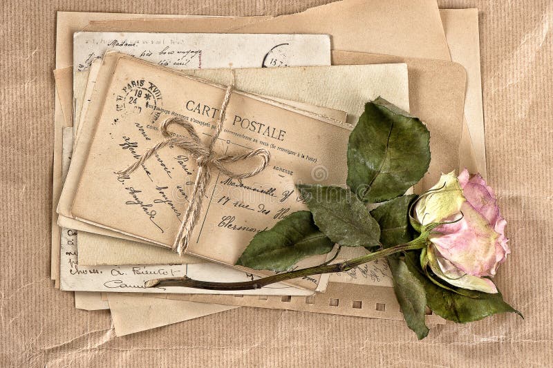 Old Letters, Vintage Accessories, Diary and Photos from Florence 