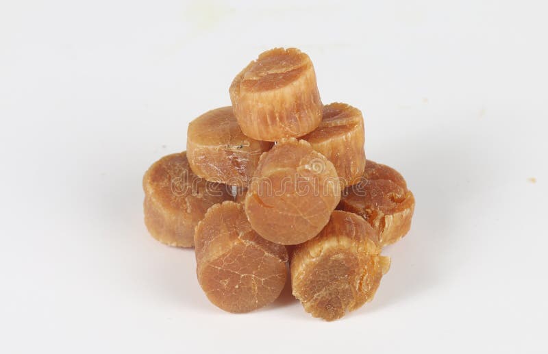 Dried scallops stock image. Image of east, seafood, dining 57160285