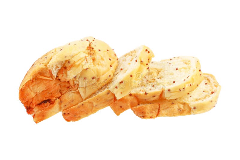 dried shredded pork and sesame bread isolated on white stock photos dried shredded pork and sesame bread isolated on white stock photos