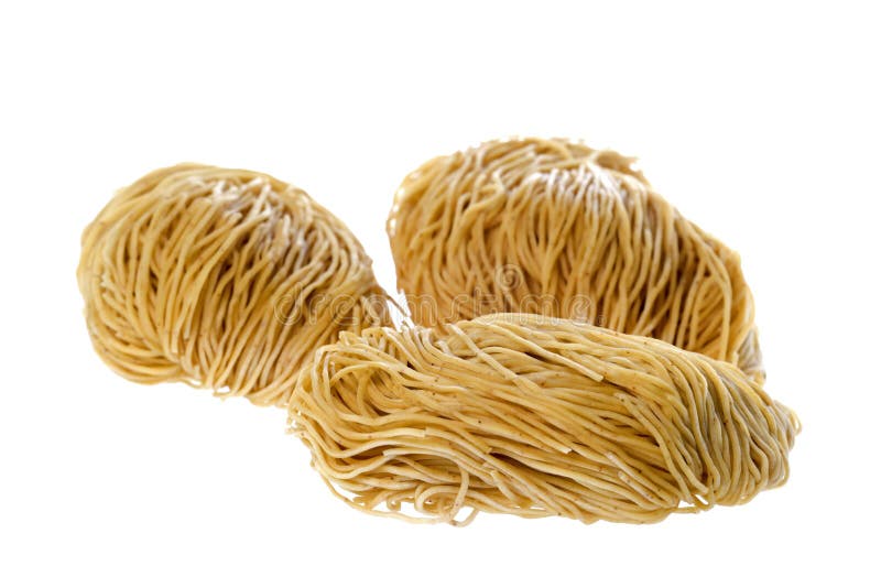 Dried Shrimp Noodles Isolated Stock Photo Image of oriental, dish