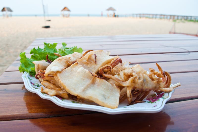 Dried squid, fried stock image. Image of fattening, cuttlefish 19190075