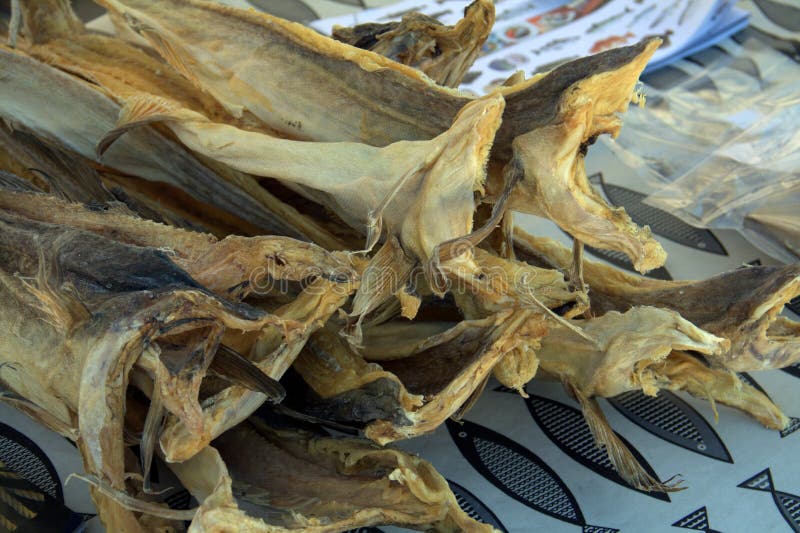 Dried stockfish