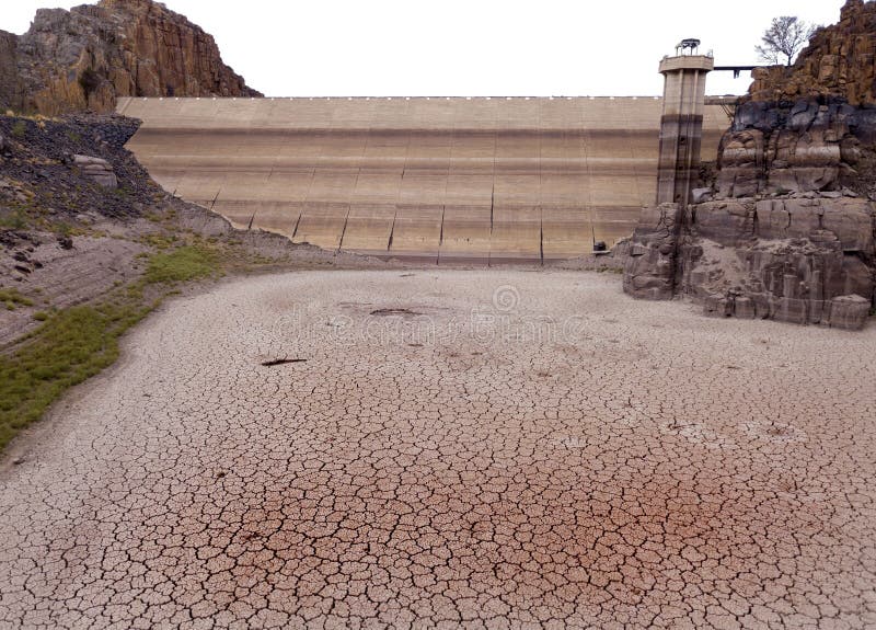 Dried water dam stock photo. Image of dust, drought, climate 15562130
