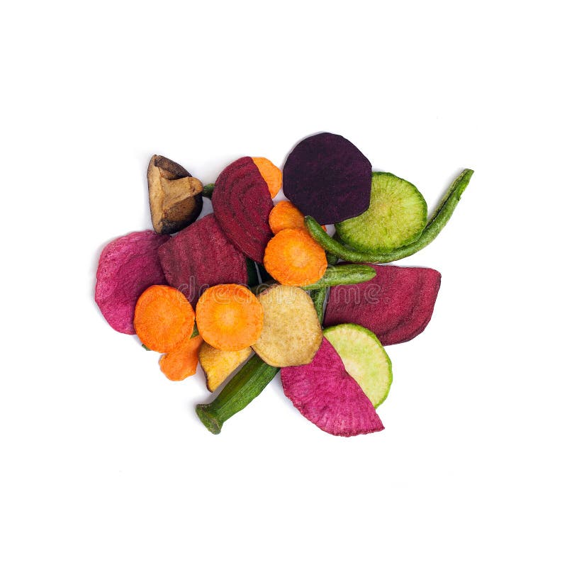 Dried Vegetables. Vegetable Chips Stock Photo Image of potato