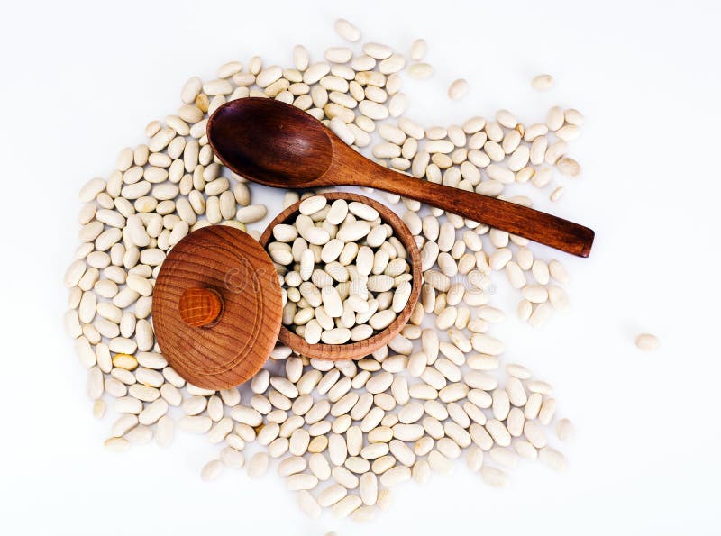 Dried White Beans stock image. Image of seed, protein 80869087