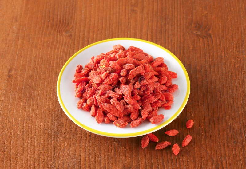 Dried wolf berries