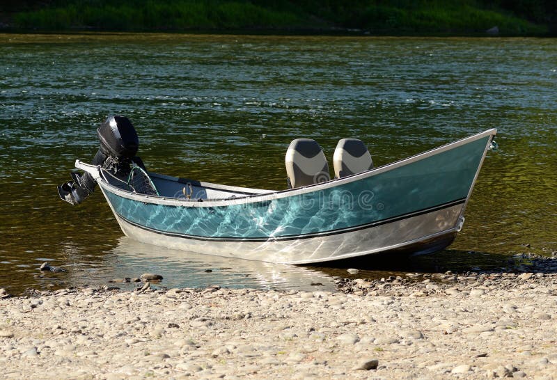 Drift Boat stock image. Image of fishing, oregon, lake 54011265