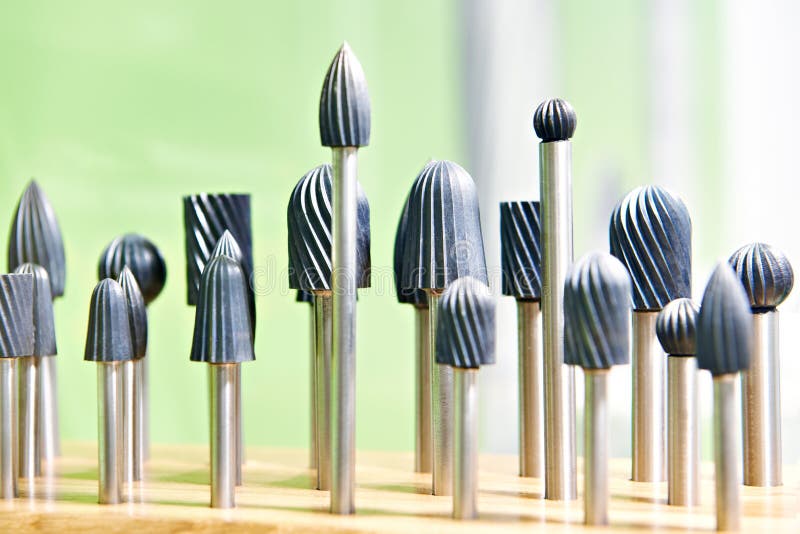 Drill Bits for Polishing and Grinding Stock Image Image of construction, hard 254041245