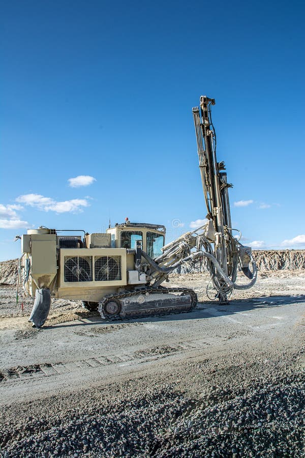 Drilling Rock in the Works of Creating a Road Stock Photo Image of drilling, creating 123471636
