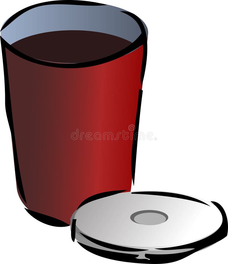 Drink container royalty free illustration Drink container royalty free illustration