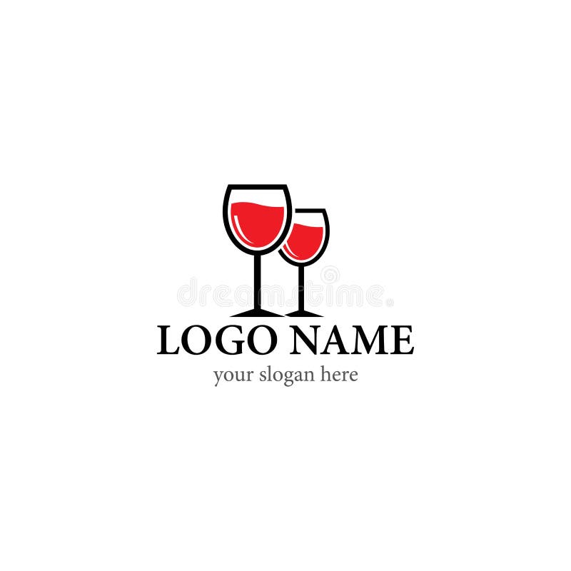 Drink logo template stock illustration. Illustration of straw 191065486
