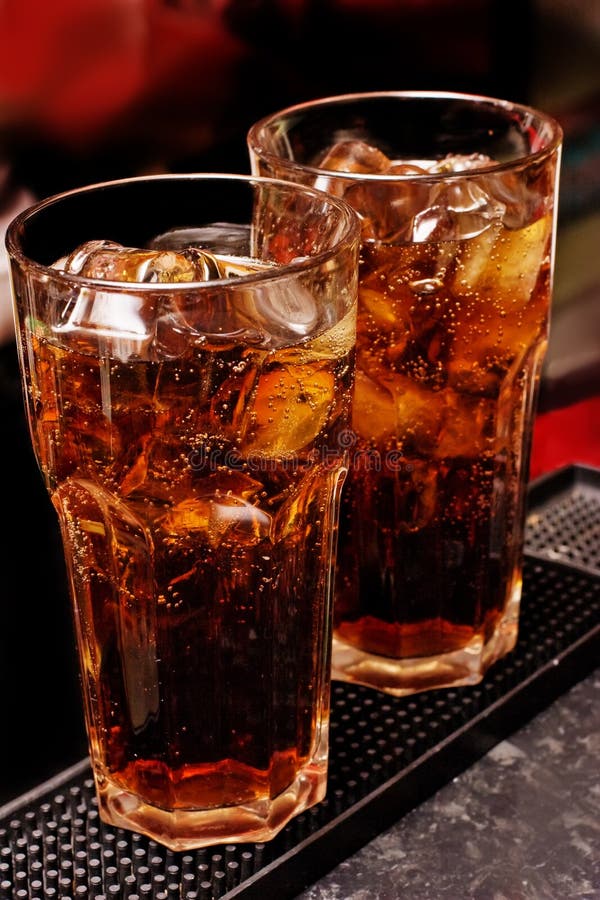 Drink for two stock photo