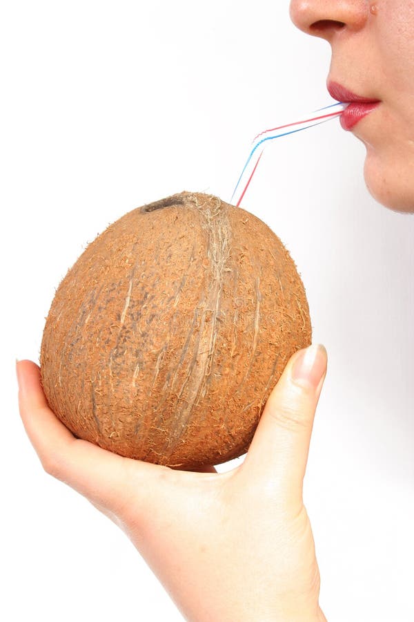 DRINKING COCONUT