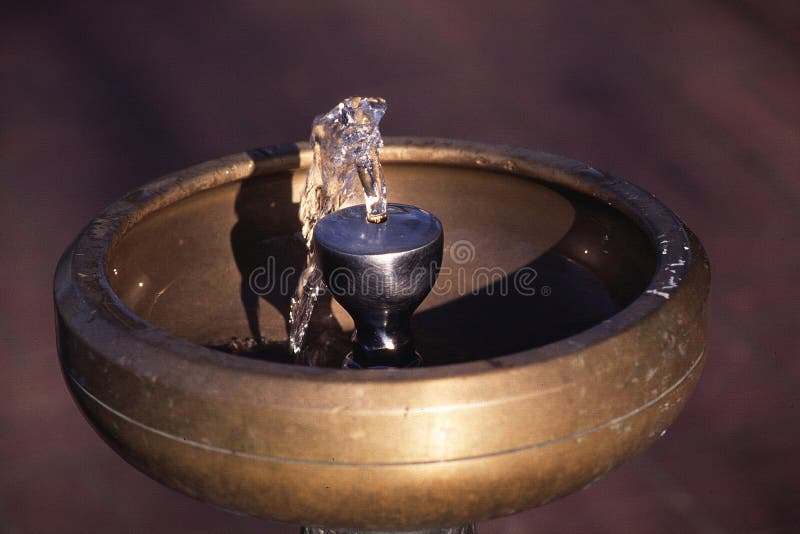 Drinking fountain stock image. Image of clean, fountain 43077119