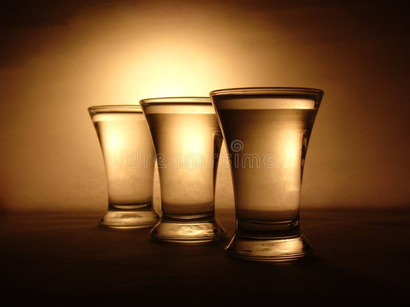 Drinking glasses stock image. Image of relaxation, beverage 12011501