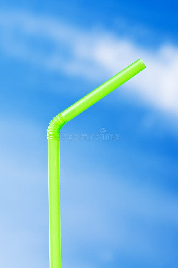 Drinking straw stock photo. Image of blue, taste, macro 9926074