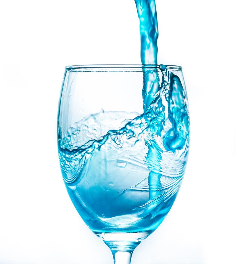 Drinking water stock photo. Image of cocktails, blue 72139504
