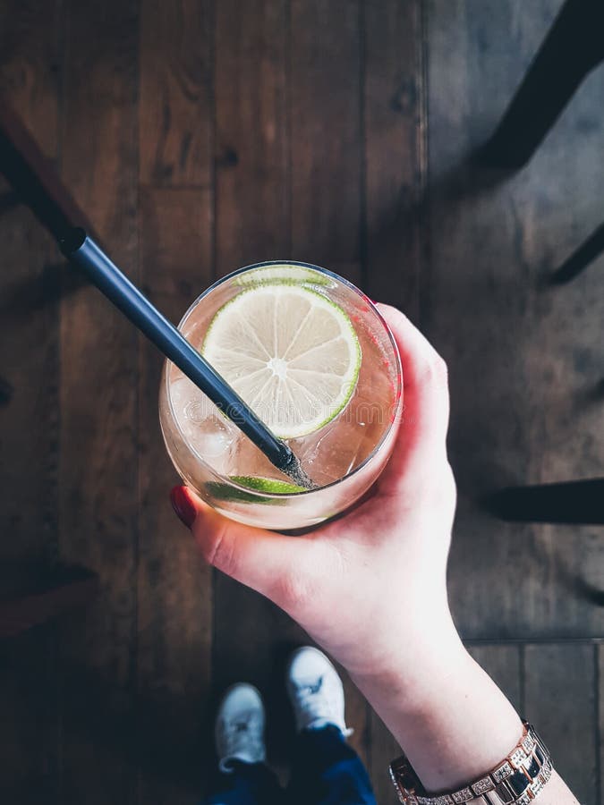 Drinks with Ice Cubes, Crushed Ice in Hand Stock Photo Image of cubes