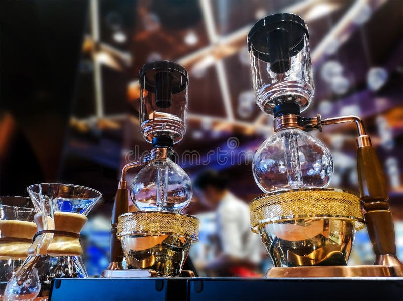 Drip Coffee Maker in a Luxurious Shop Stock Photo Image of occupation