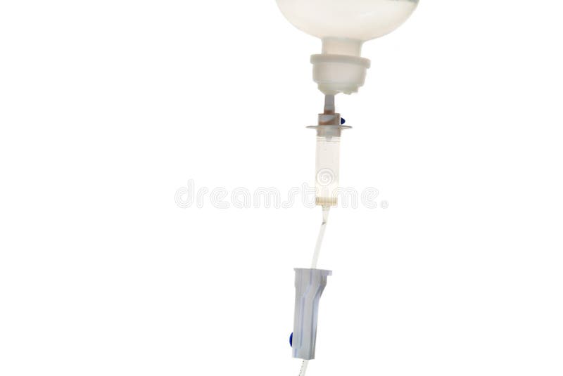 Drip Feeding Selective Focus on the Hand Stock Photo Image of