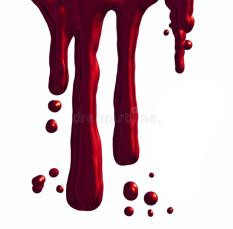 Dripping blood stock illustration Dripping blood stock illustration