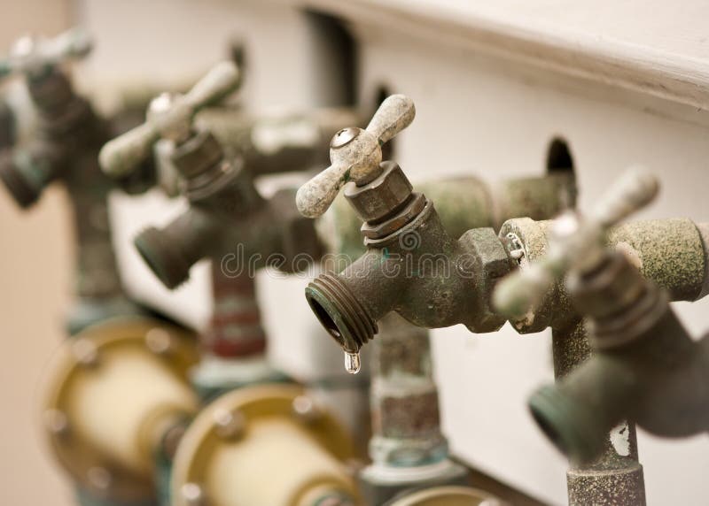 Dripping Faucet stock photo. Image of connector, handle 26440126