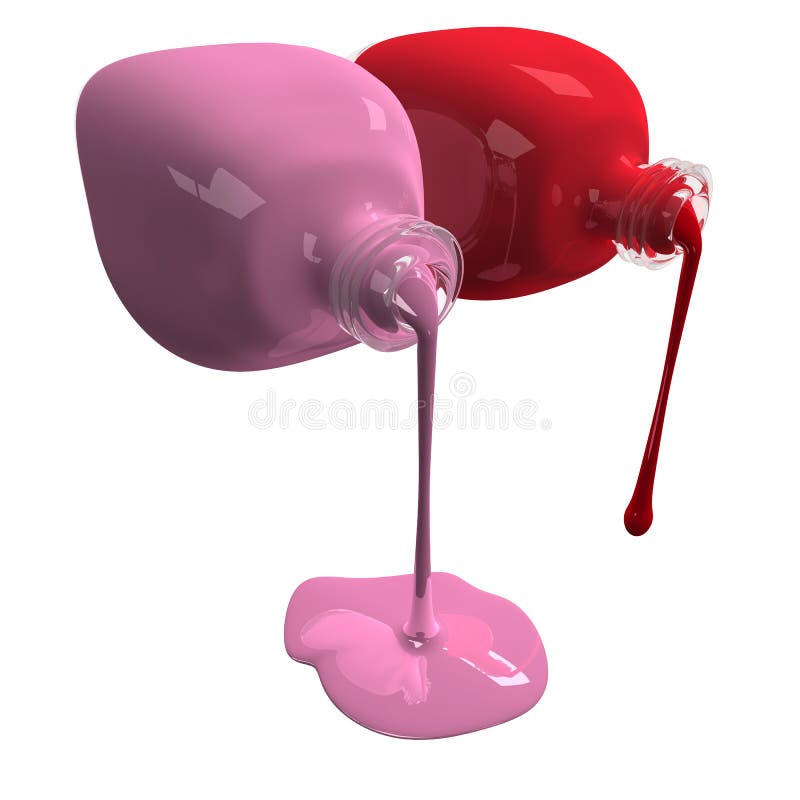 Red Ink Nail Polish Dripping Over Side Of The Bottle Background Wallpaper  Image For Free Download - Pngtree
