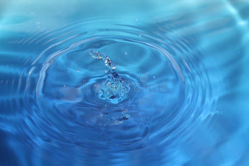 Dripping Water stock image. Image of drips, macro, circular 8097381