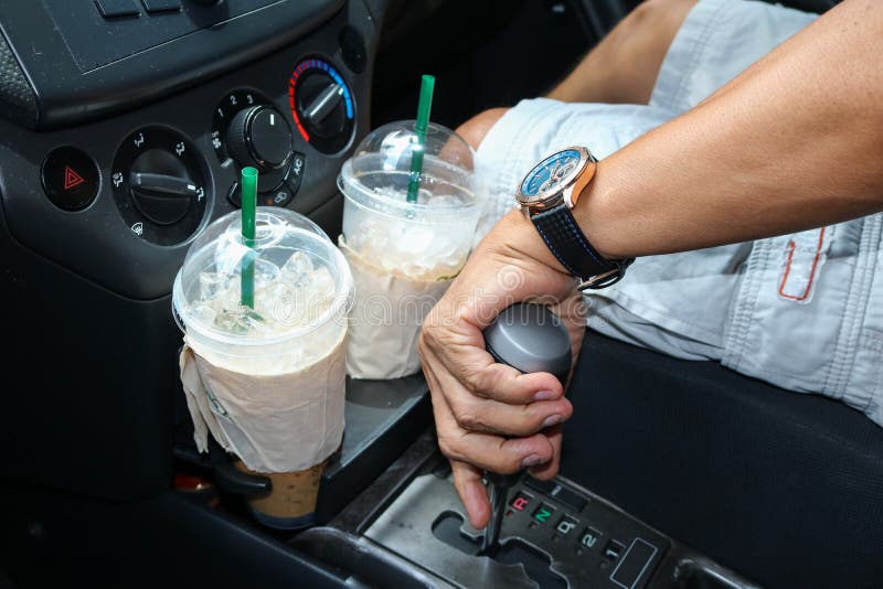 Iced Milk Tea Car Interior Stock Photos Free & RoyaltyFree Stock