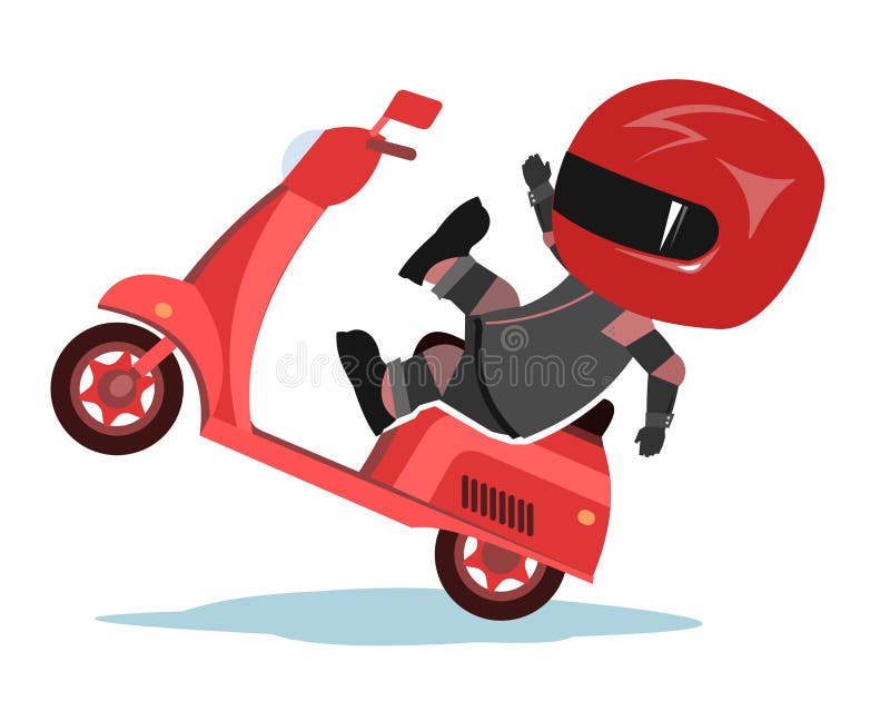 Vetores de Desenho Animado De Motoqueiro Ilustração Infantil Perdi Meu  Equilíbrio Uniforme Esportivo E Capacete Moto Legal Bicicleta De  Helicóptero Motociclista Engraçado Isolado No Fundo Branco Vetor e mais  imagens de Humor 